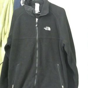 North Face Fleece Zipper Jacket Men's Med